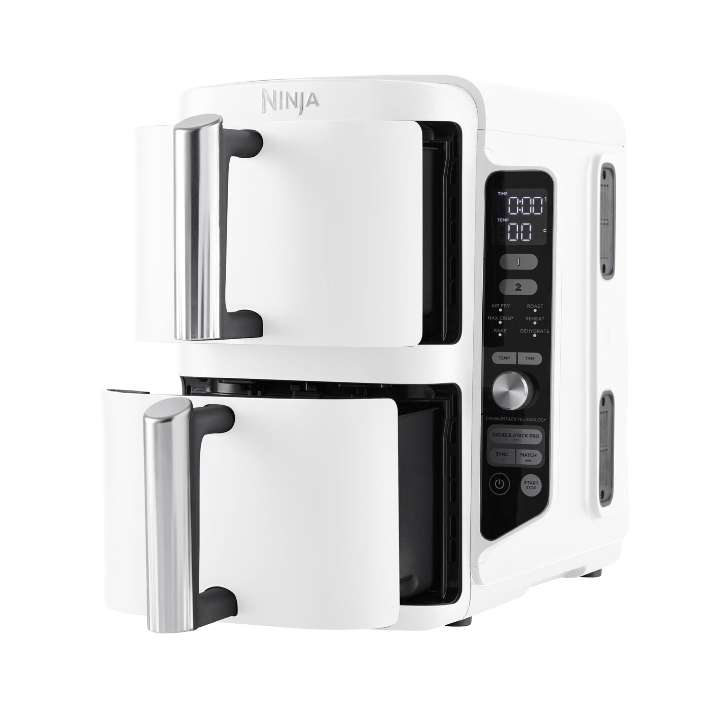Ninja SL400EUWH Double Stack- Emeletes Air fryer 9,5L - Fehér
