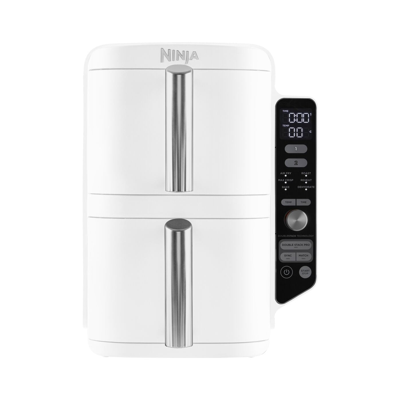 Ninja SL400EUWH Double Stack- Emeletes Air fryer 9,5L - Fehér