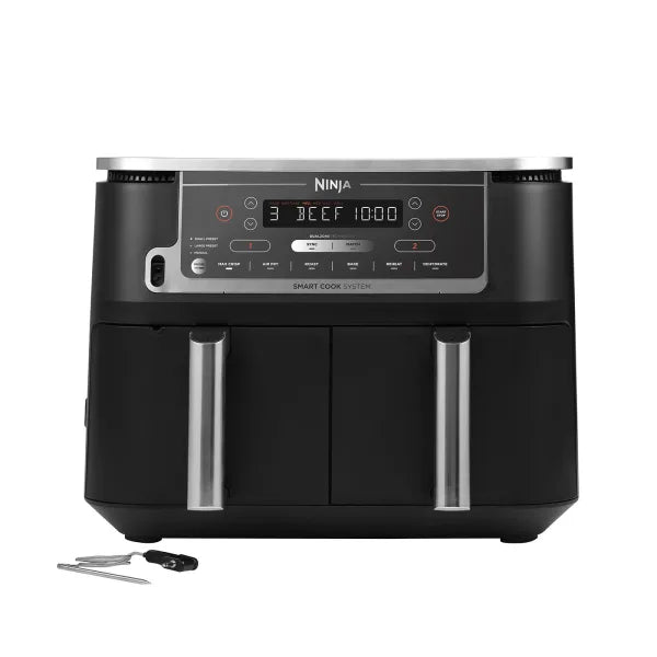 Ninja AF451EU Foodi MAX Dual Zone Air fryer 9.5L - Digitális maghőmérővel