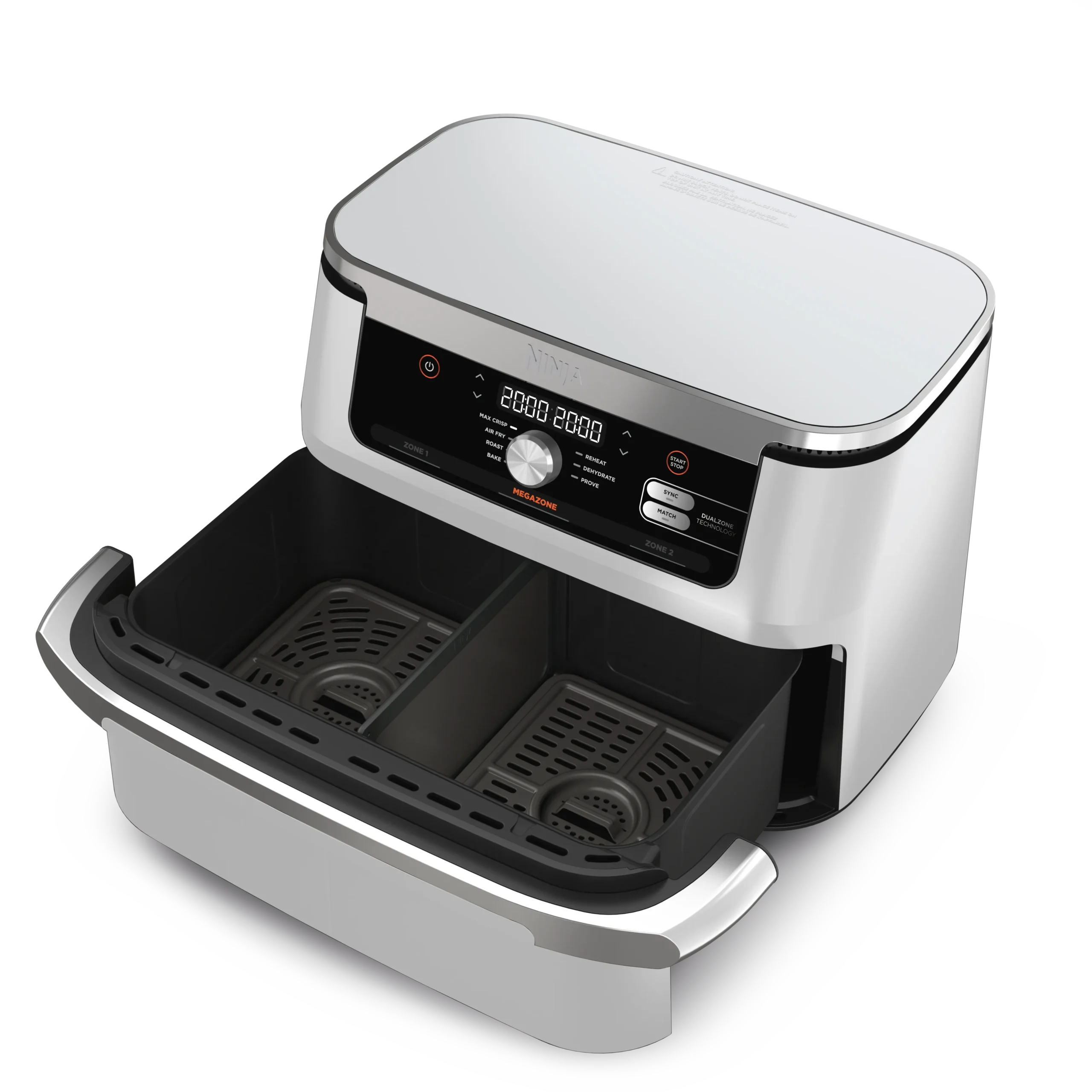Ninja AF500EUWH Foodi FlexDrawer Dual Air fryer 10.4L - Fehér