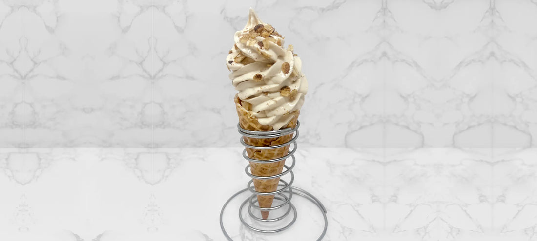 Barnított vajas-zabpelyhes lágyfagylalt | Swirl by CREAMi Recept