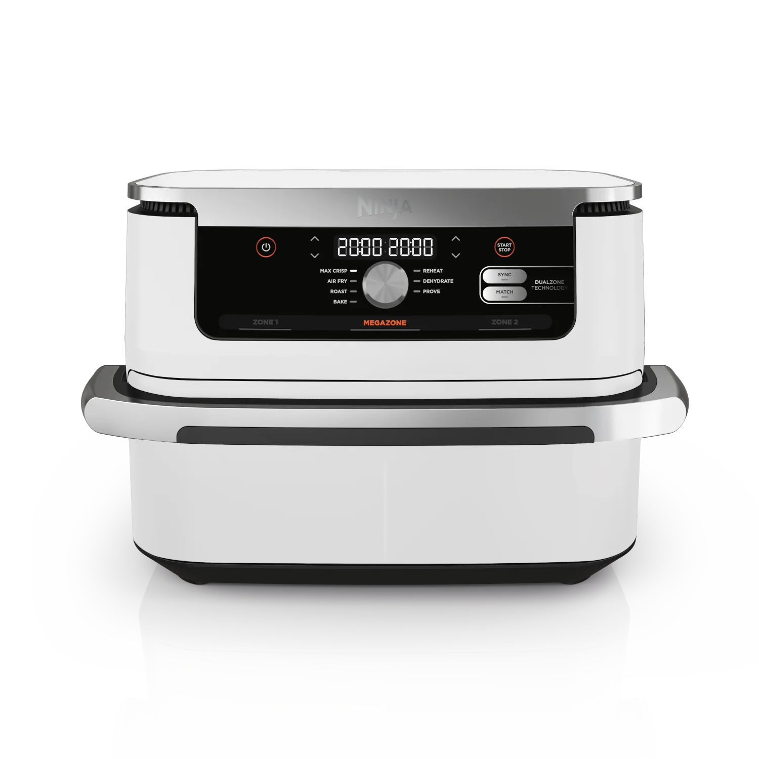 Ninja AF500EUWH Foodi FlexDrawer Dual Air fryer 10.4L - Fehér