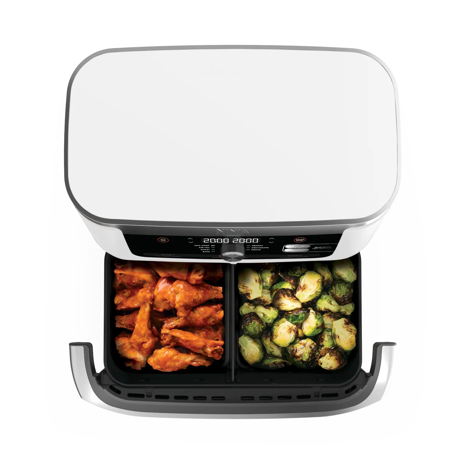 Ninja AF500EUWH Foodi FlexDrawer Dual Air fryer 10.4L - Fehér