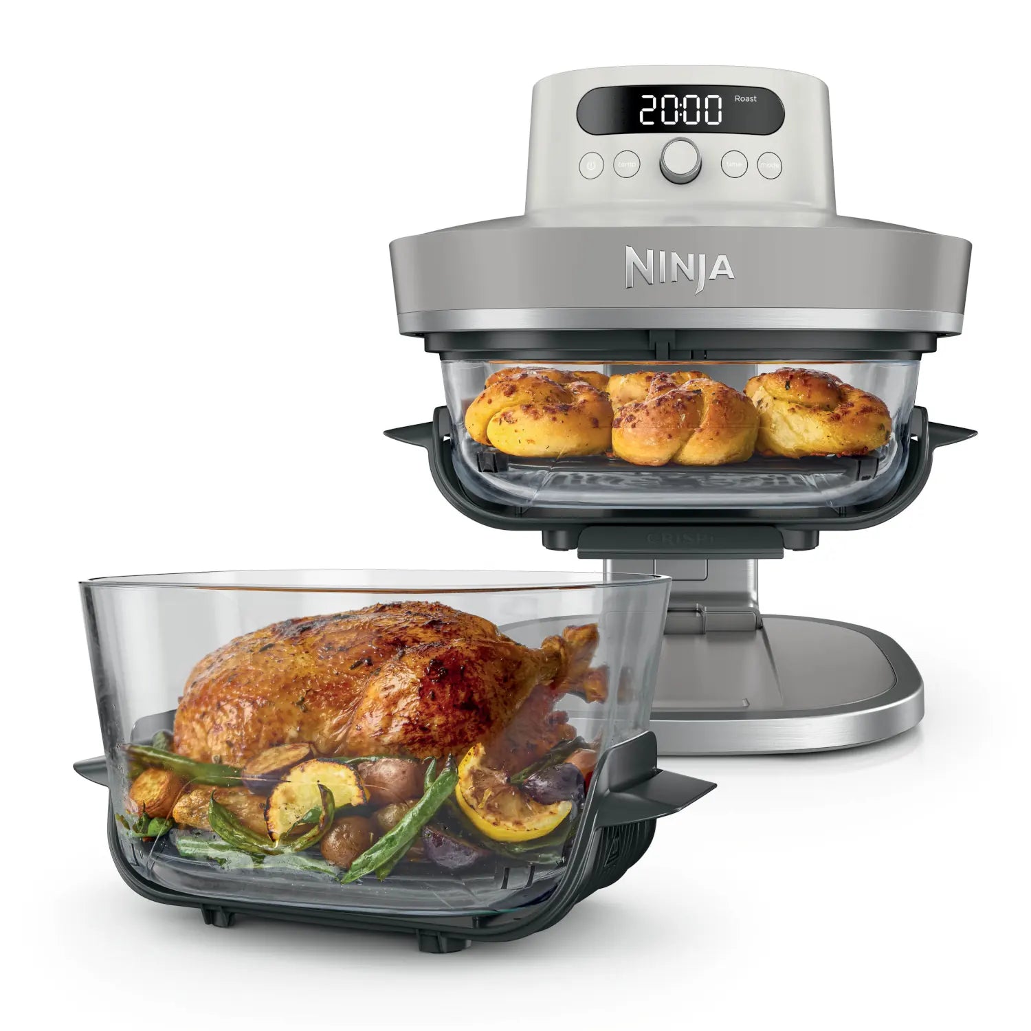 Ninja AS101EULG Crispi Pro 7in1 XL Air fryer - Szürke