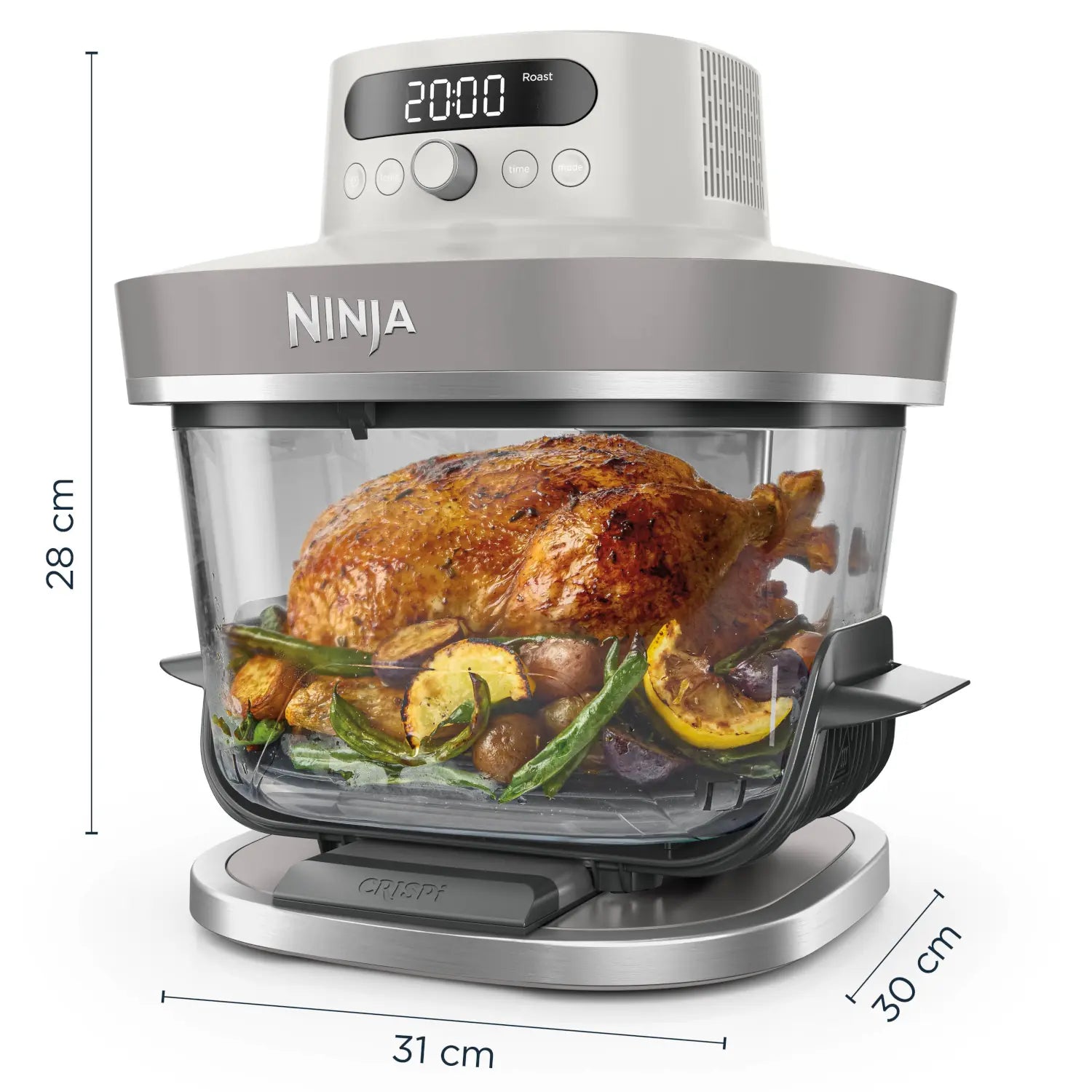 Ninja AS101EULG Crispi Pro 7in1 XL Air fryer - Szürke