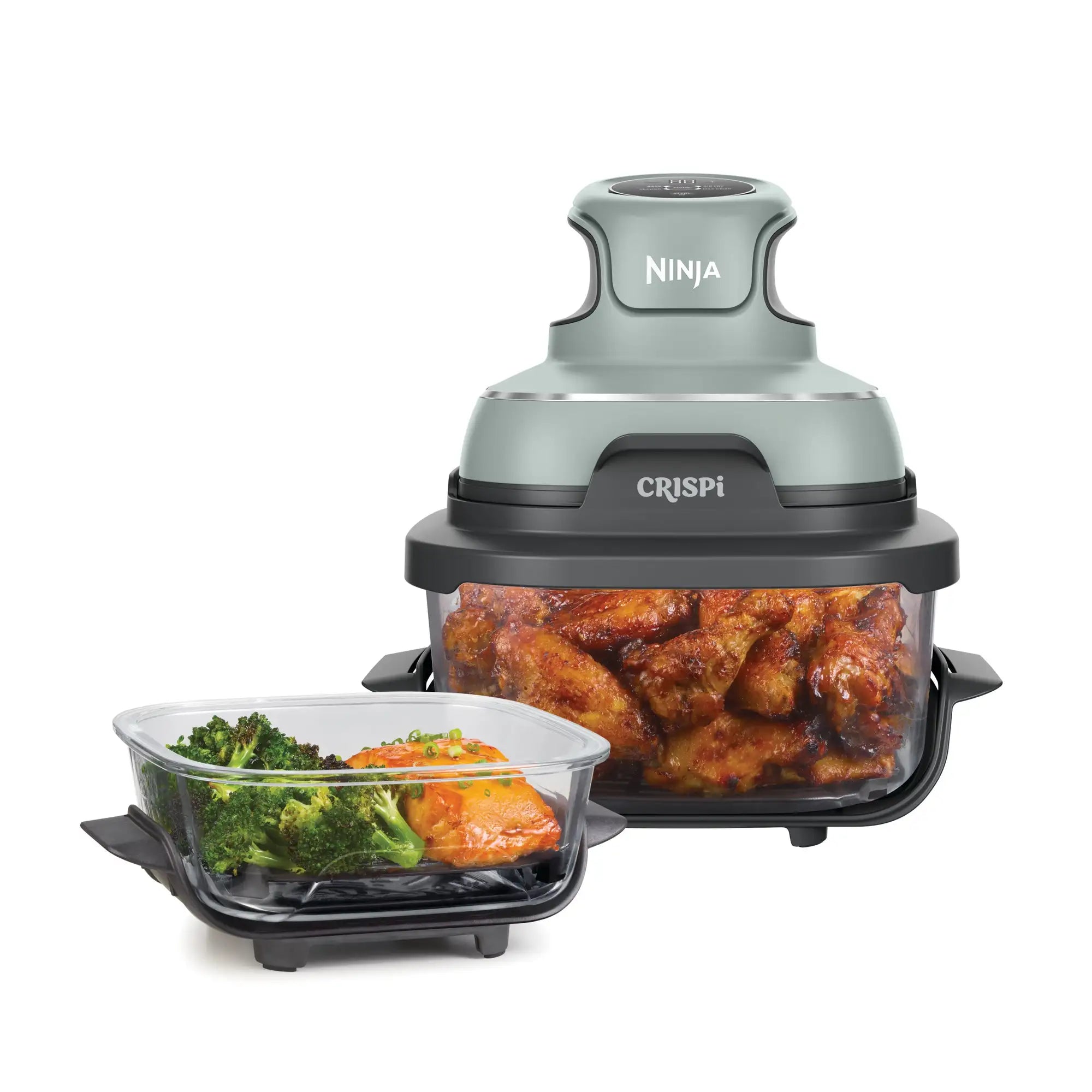 Ninja FN101EUSG Crispi 4in1 Hordozható Airfryer - Zöld
