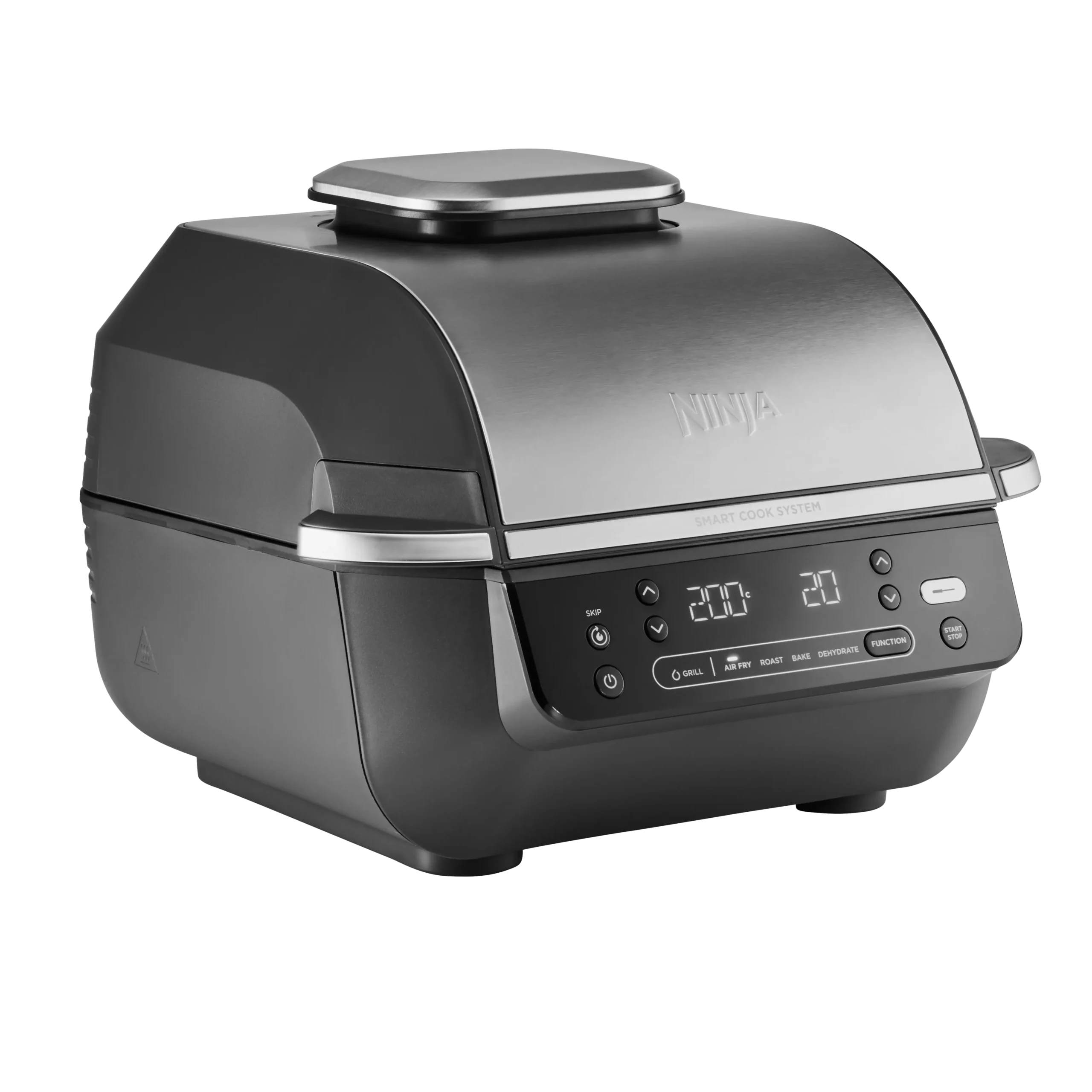 Ninja EG351EU Foodi Smart 5in1 Beltéri Grill és Air fryer beépített maghőmérővel - Ezüst