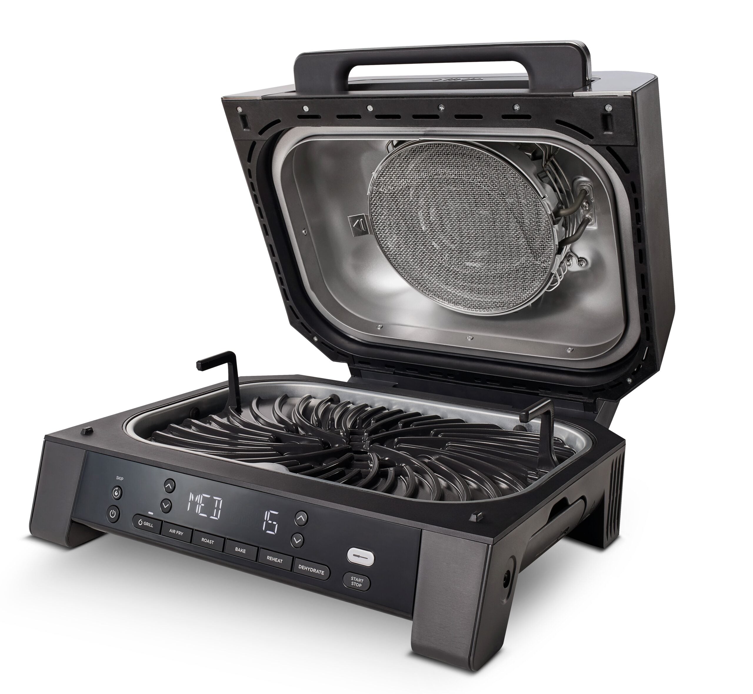 Ninja DG551EU Foodi Smart XL 6in1 Beltéri Grill és Air Fryer beépített maghőmérővel