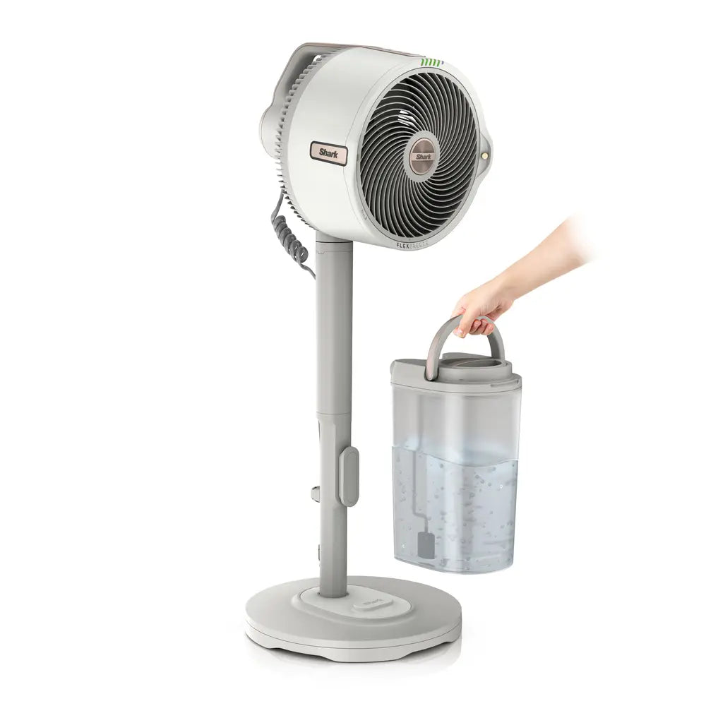 Shark FlexBreeze™ ProMist FA300EUWH Vezeték nélküli ventilátor vízpermet funkcióval - fehér