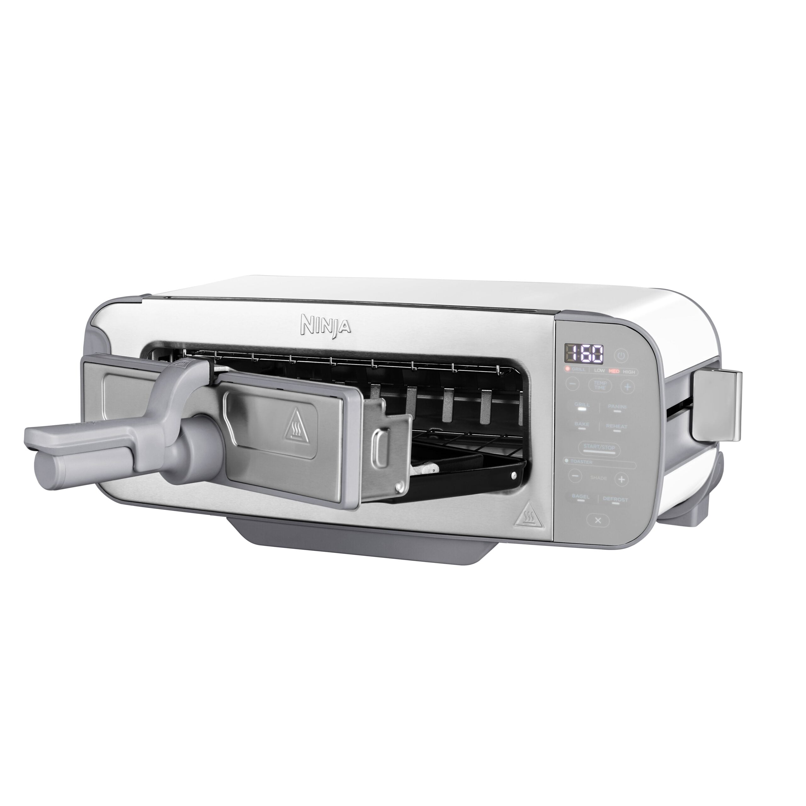 Ninja ST200EUWH Foodi 3in1 Kenyérpirító, grill, panini;Fehér