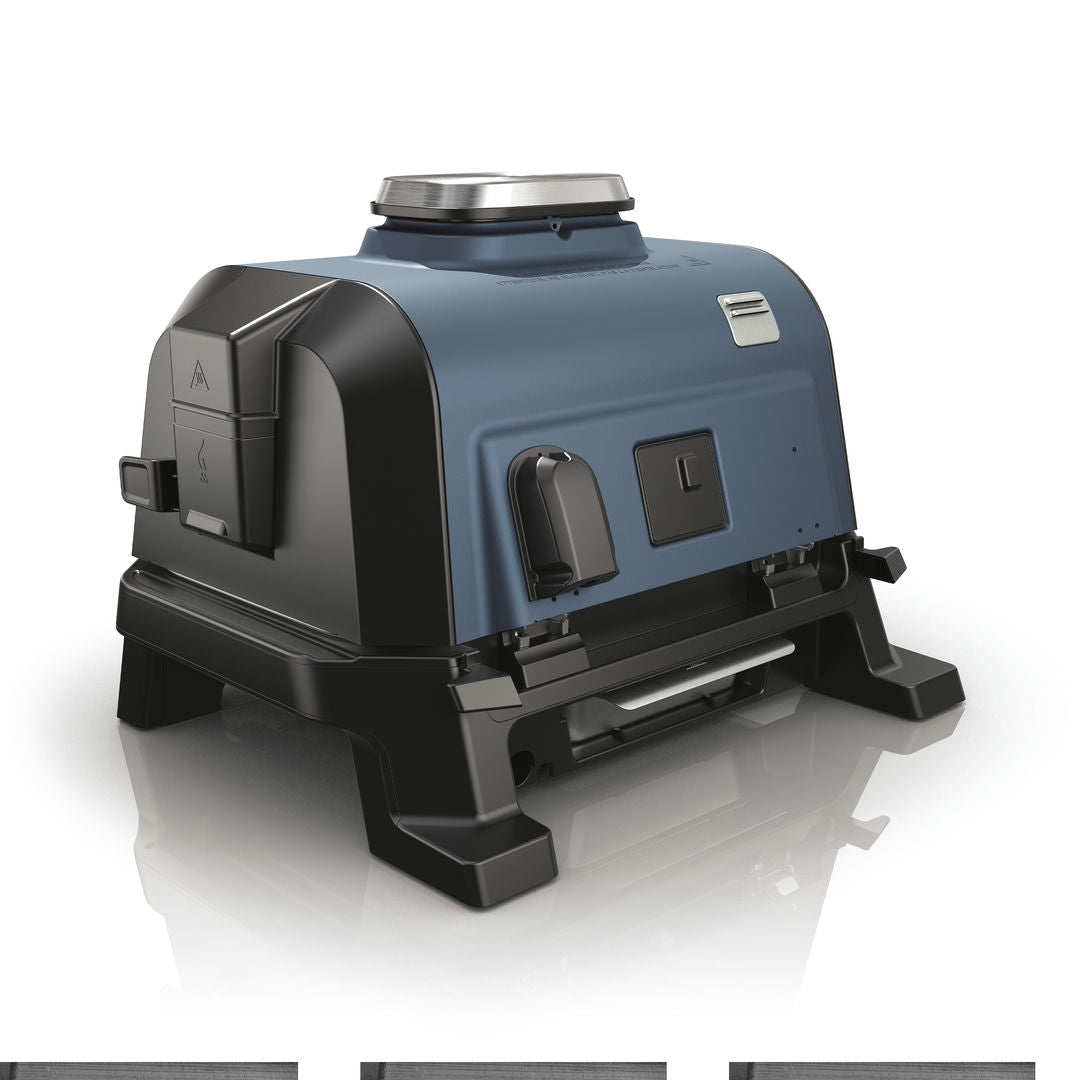 Ninja OG901EU Woodfire Pro Connect XL, Elektromos BBQ, Grill, Air fryer & Füstölő, kültéri, 45cm x 31cm