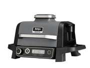 Ninja OG701EU Woodfire Elektromos BBQ, Grill, Air fryer & Füstölő, kültéri, 28cm x 38cm