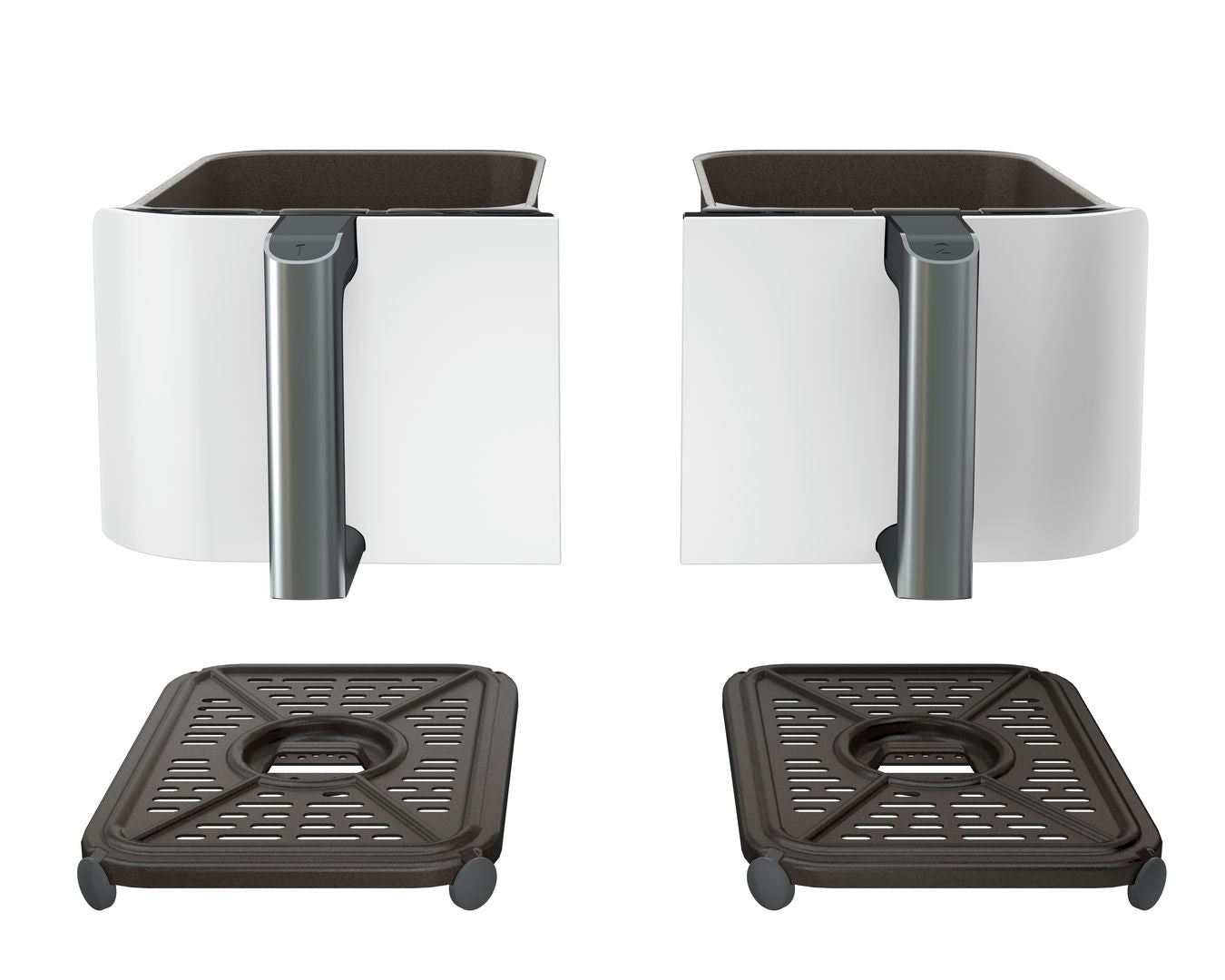 Ninja AF400EUWH Foodi MAX Dual Zone Air fryer 9.5L - Fehér