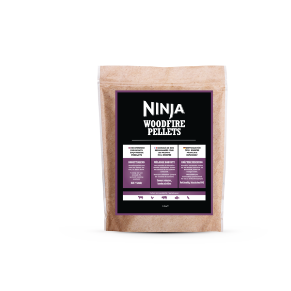 Ninja Ninja Woodfire Pellet - robust, hikoridió, cseresznye, juhar és tölgy, klasszikus barbecue íz, 900g (20 sütéshez)
