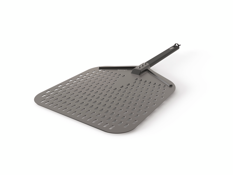 Ninja Woodfire Pizzalapát, akár 30cm pizzákhoz, perforált kialakítás, alumínium (OO101)